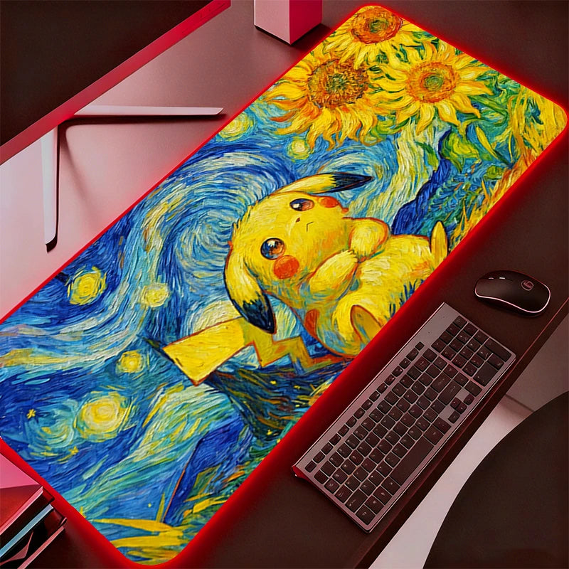 PokeGlow RGB Gaming Desk Mat