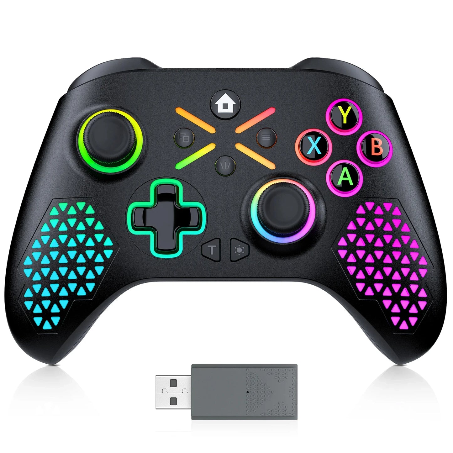 Wireless Xbox One Controller for Xbox with RGB LED -Compatible with Xbox One, XboxOne X/S, Xbox Series X/S ,Windows PC