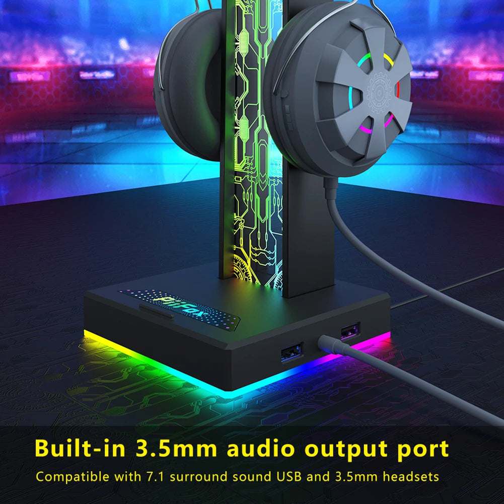 PowerStand RGB Headset Hub