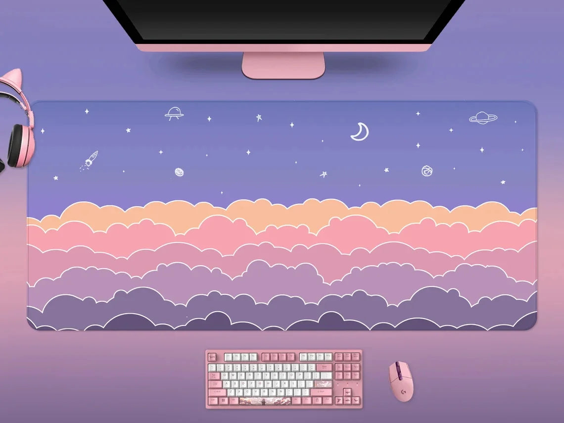 BlushDesk XXL Kawaii Gaming Mat