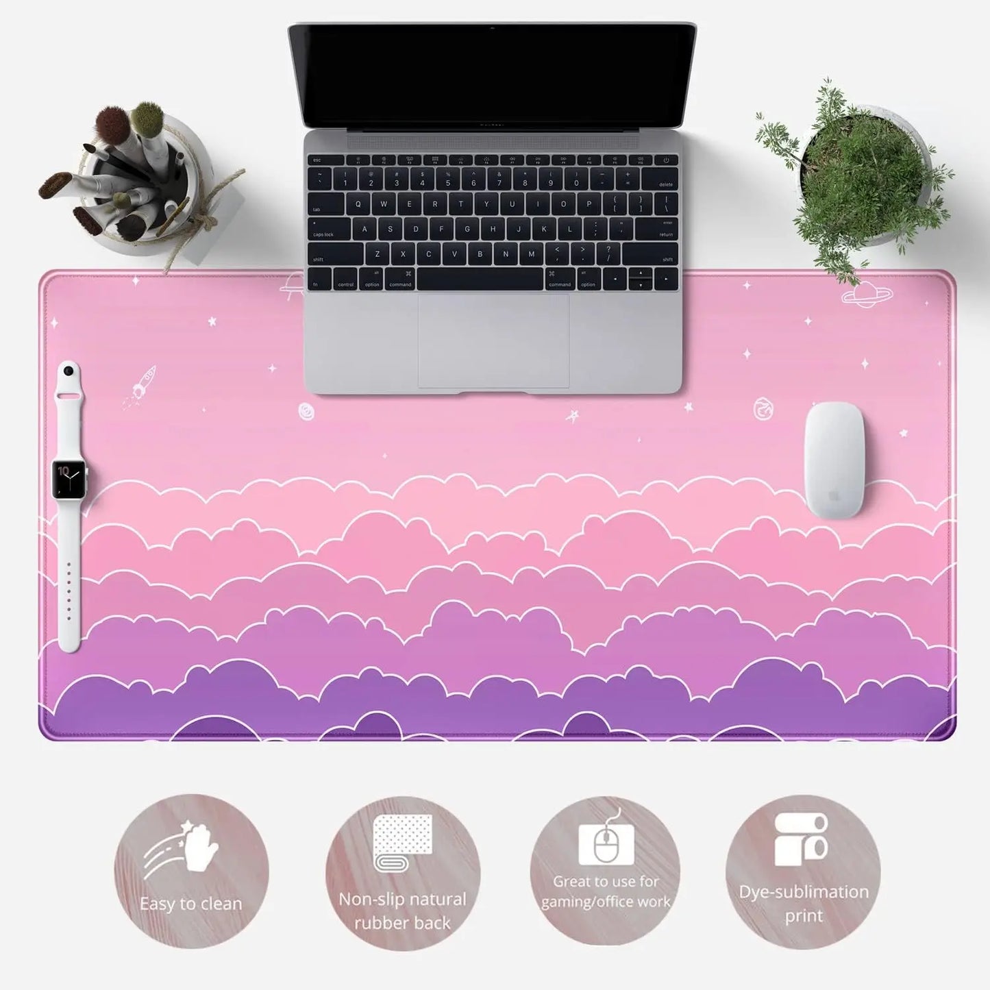BlushDesk XXL Kawaii Gaming Mat