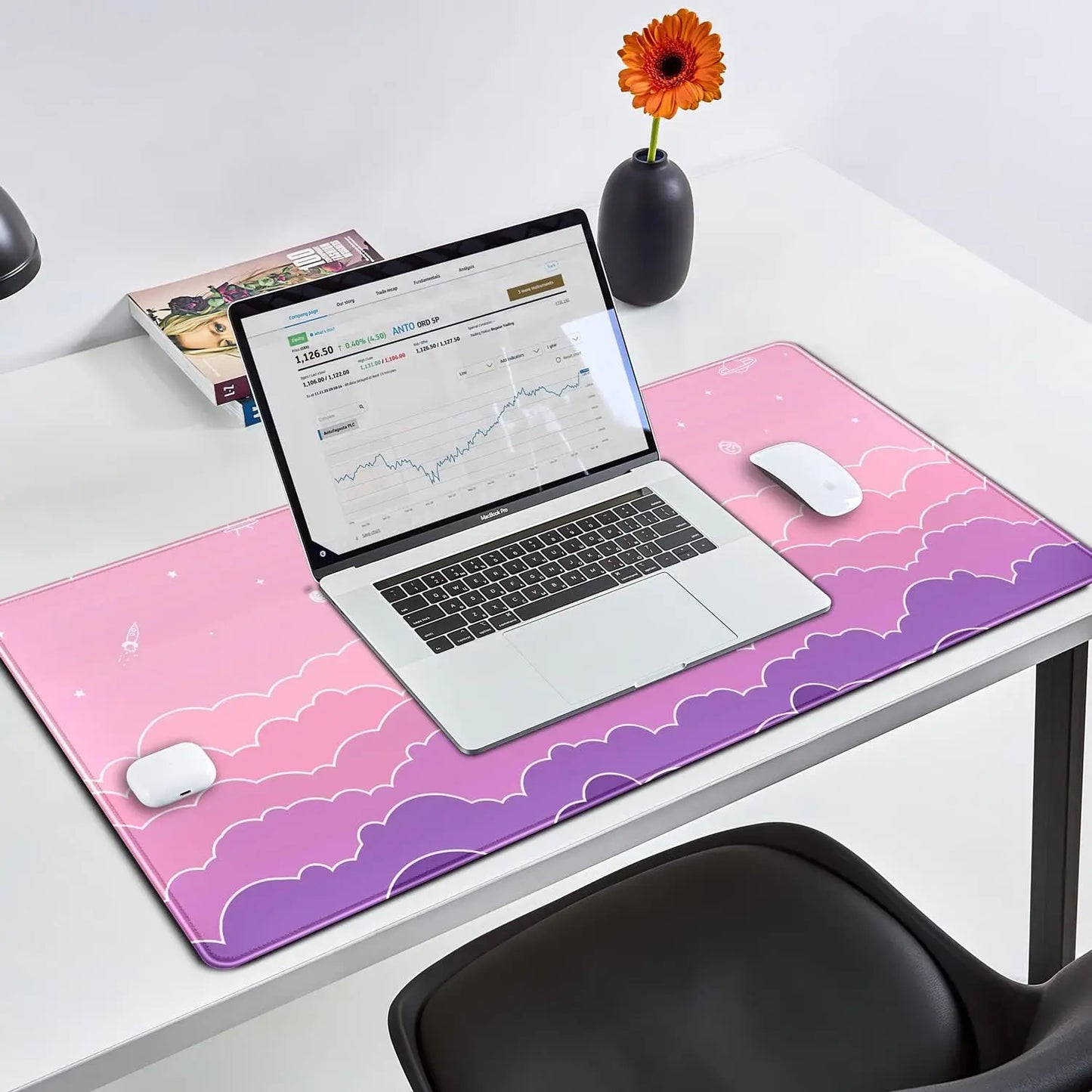 BlushDesk XXL Kawaii Gaming Mat