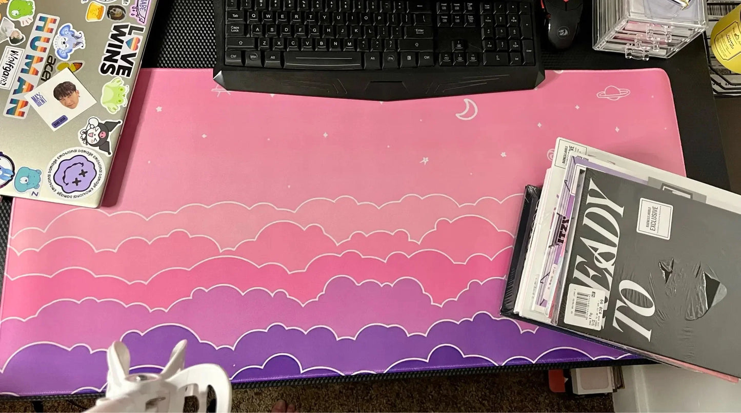 BlushDesk XXL Kawaii Gaming Mat