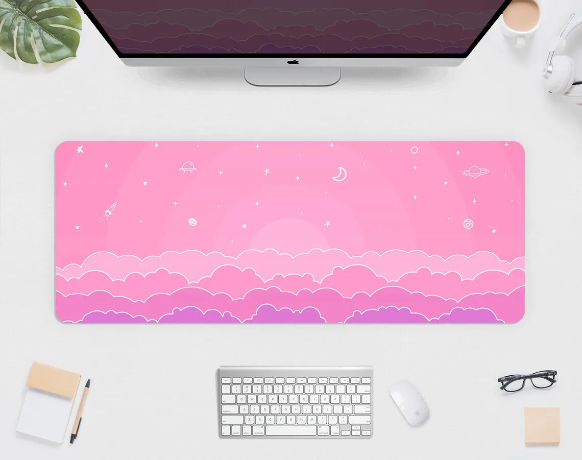 BlushDesk XXL Kawaii Gaming Mat