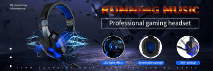 SonicWave LED Gaming Headset