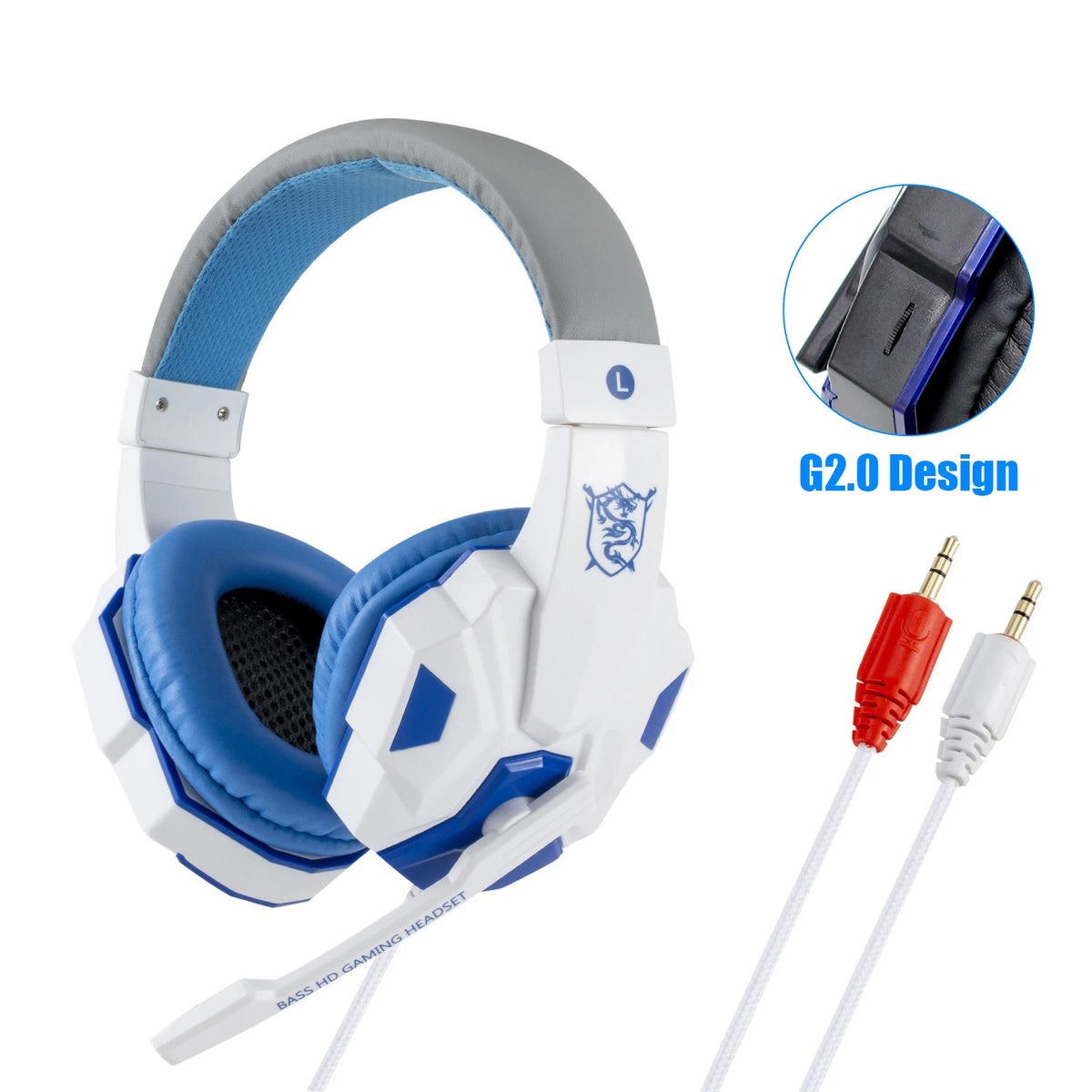 SonicWave LED Gaming Headset