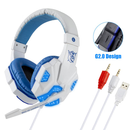 SonicWave LED Gaming Headset