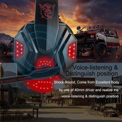 SonicWave LED Gaming Headset