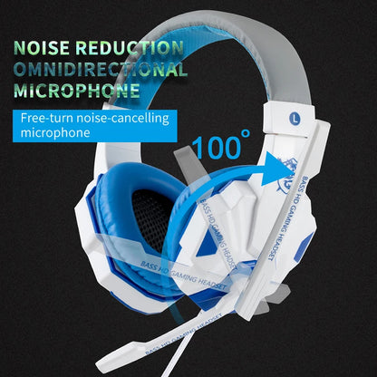 SonicWave LED Gaming Headset