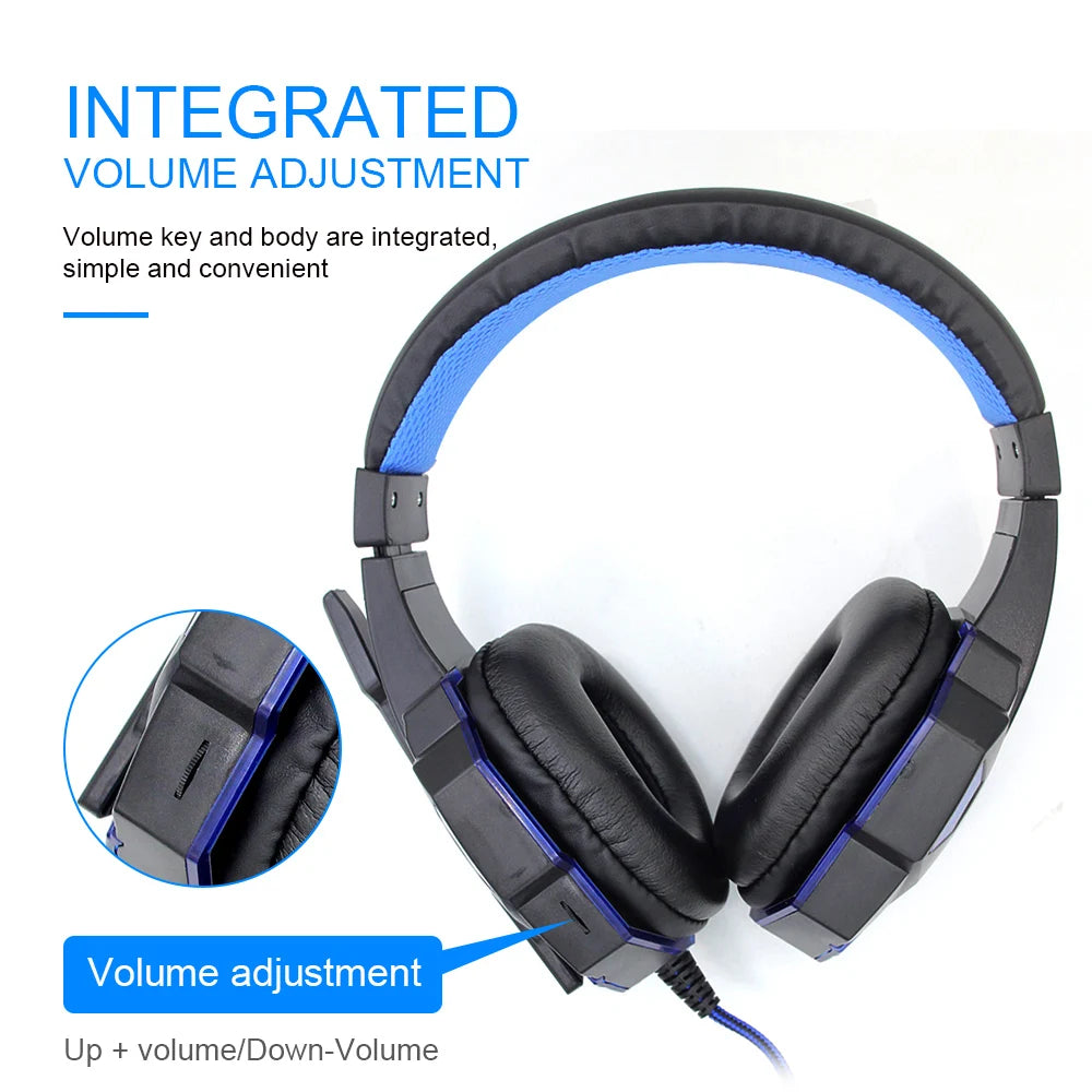 SonicWave LED Gaming Headset