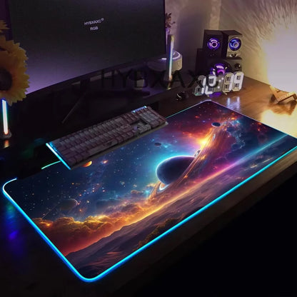 SolarSystem XXL RGB Gaming Desk Mat