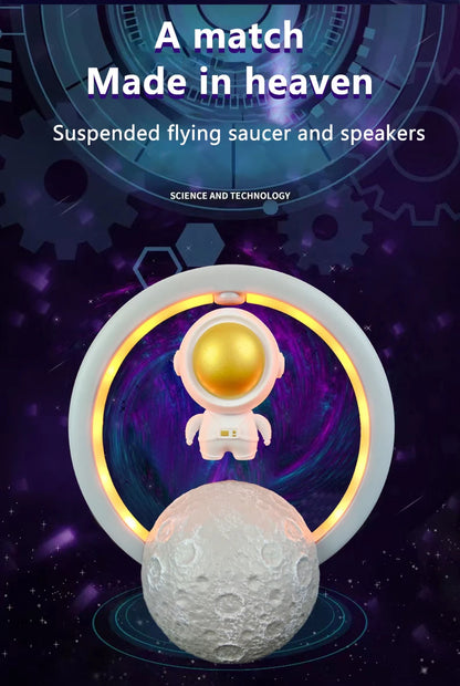 Magnetic Levitation Bluetooth Speaker with Astronaut