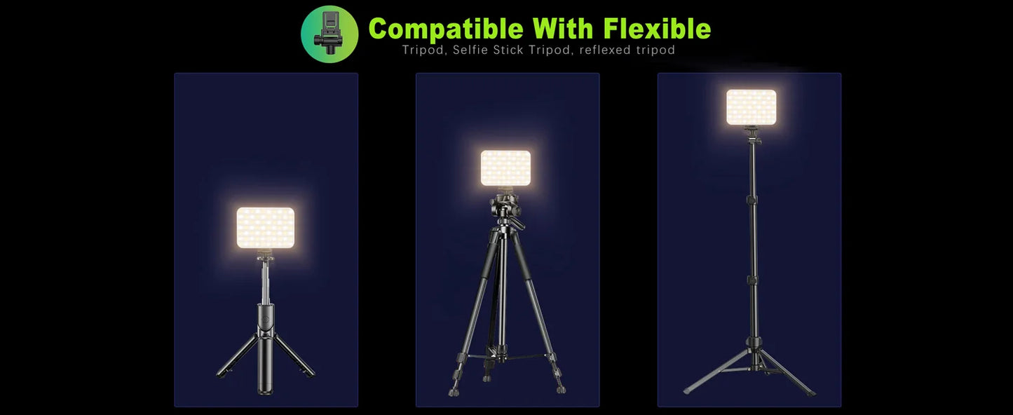 Selfie Light - 60 High-quality LED Beads Portable on Light for Phone/Tablet/Laptop