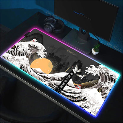 WaveArt RGB Gaming Desk Mat