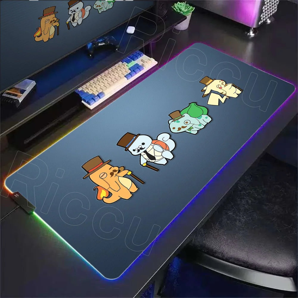 PixelPlay RGB Anime Desk Mat