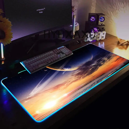 SolarSystem XXL RGB Gaming Desk Mat