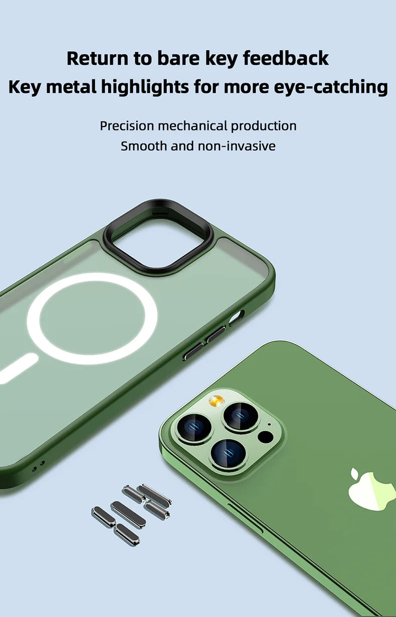 Matte Magsafe iPhone Case for Magnetic Charging