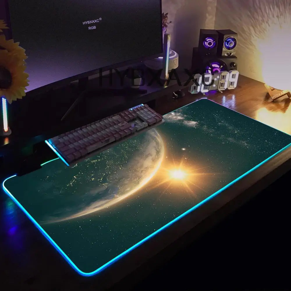 SolarSystem XXL RGB Gaming Desk Mat
