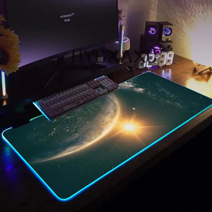 SolarSystem XXL RGB Gaming Desk Mat