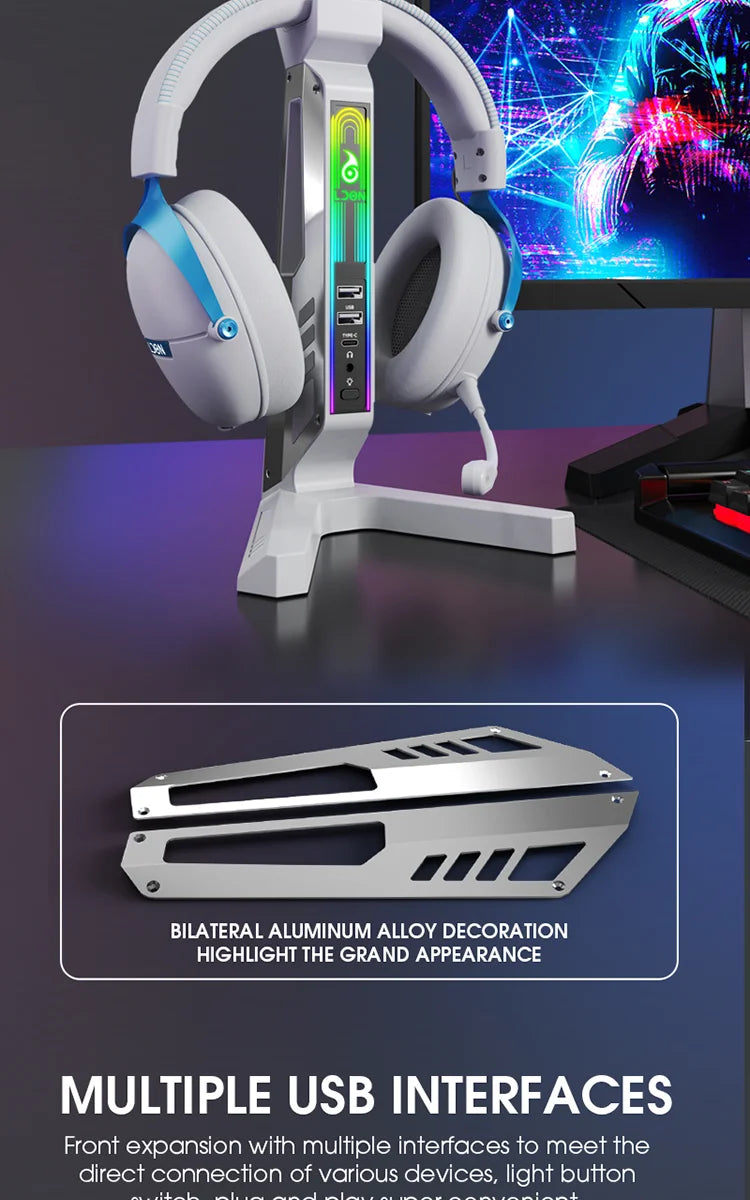 SoundSync RGB Headset Stand