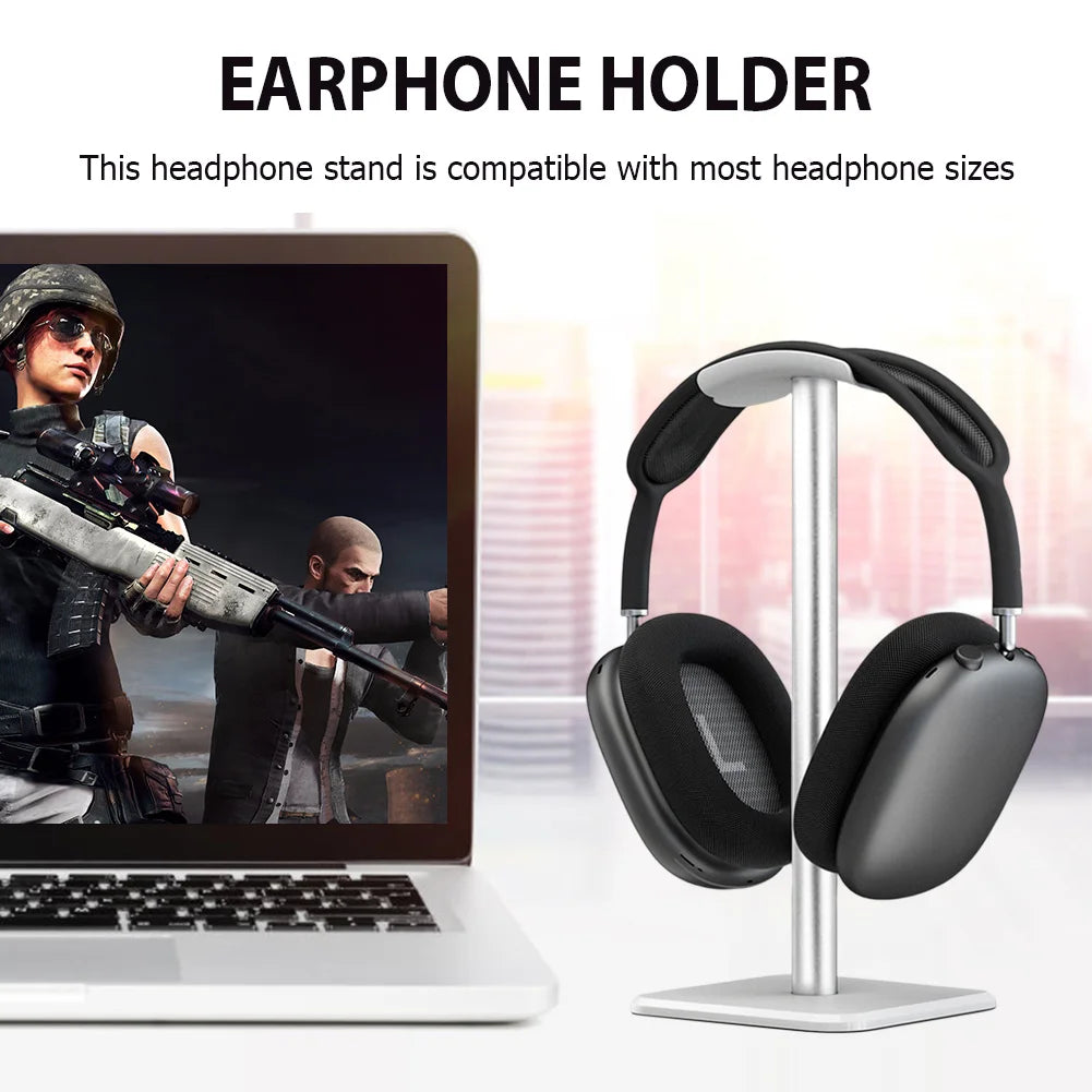 Headset Stand with Bracket - Universal Earphone Display