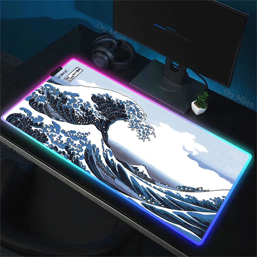 WaveArt RGB Gaming Desk Mat