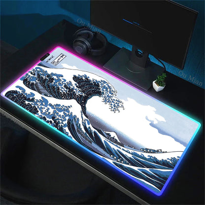 WaveArt RGB Gaming Desk Mat