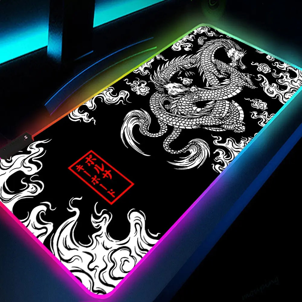 DragonFire XXL RGB Gaming Desk Mat