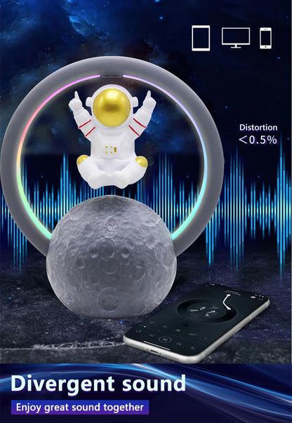Magnetic Levitation Bluetooth Speaker with Astronaut