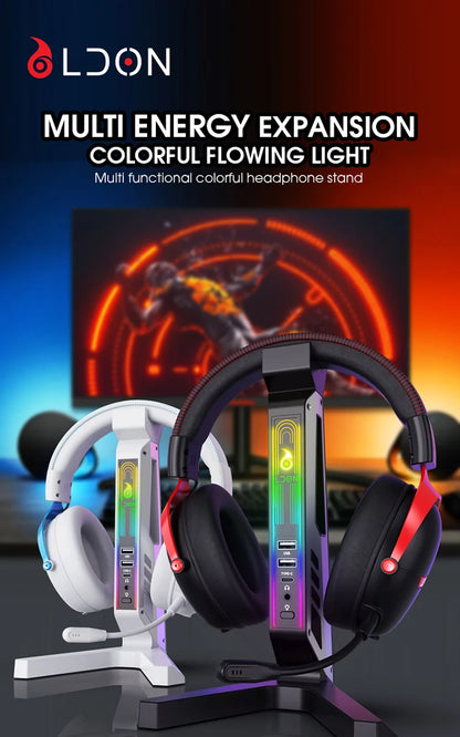 SoundSync RGB Headset Stand