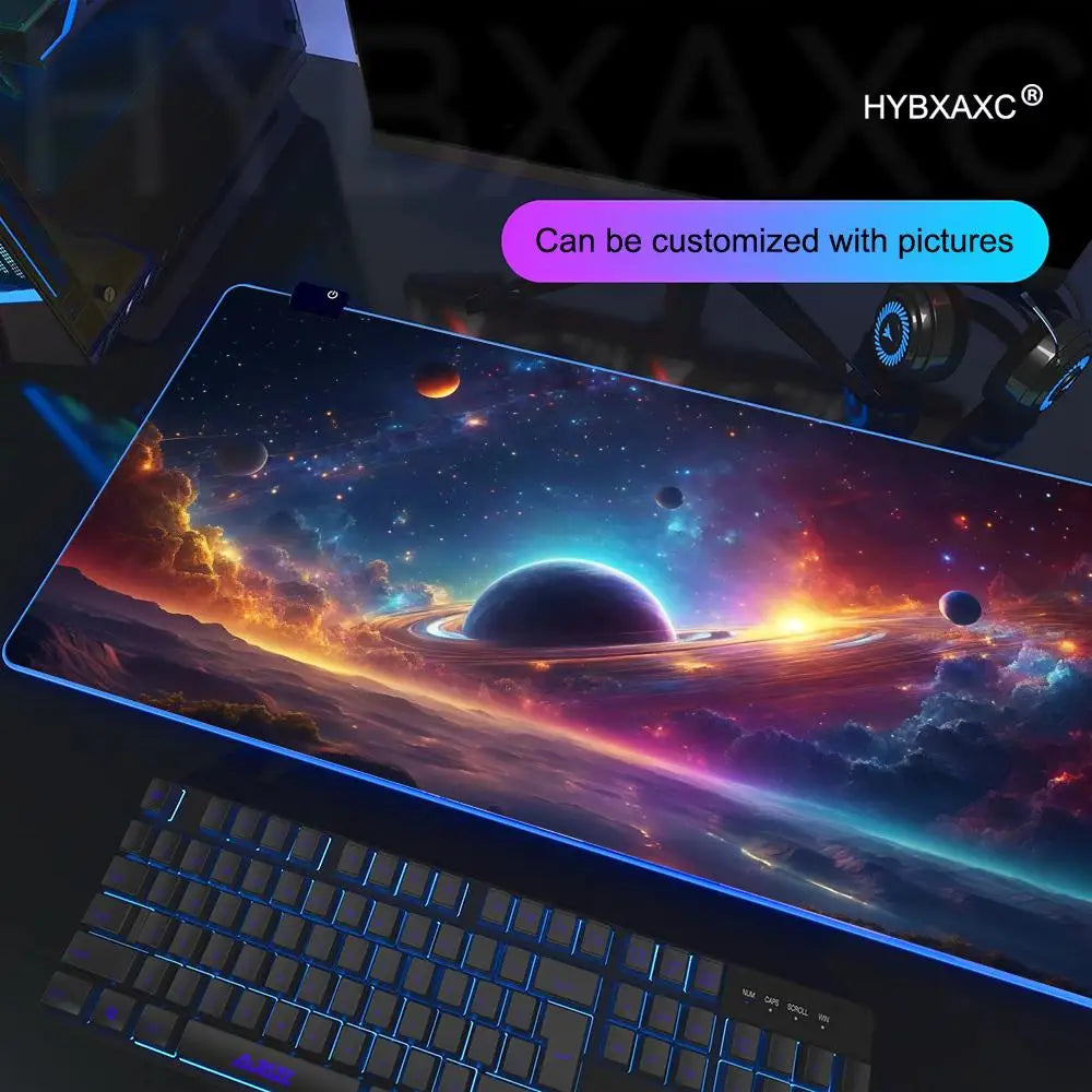 SolarSystem XXL RGB Gaming Desk Mat