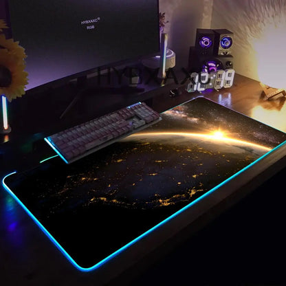 SolarSystem XXL RGB Gaming Desk Mat
