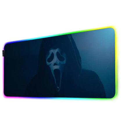 Ghost Face RGB Gaming Desk Mat
