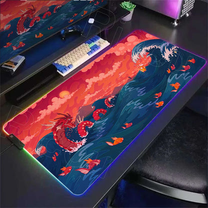 PixelPlay RGB Anime Desk Mat