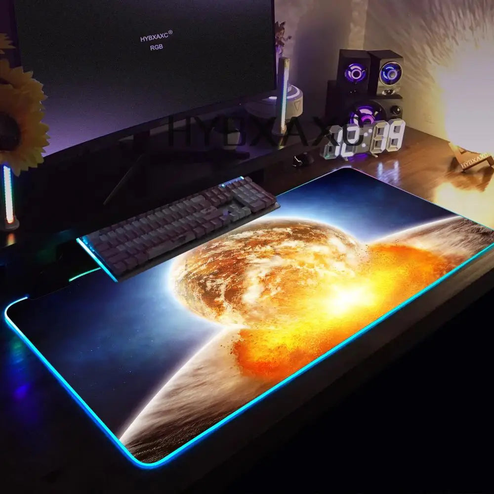 SolarSystem XXL RGB Gaming Desk Mat