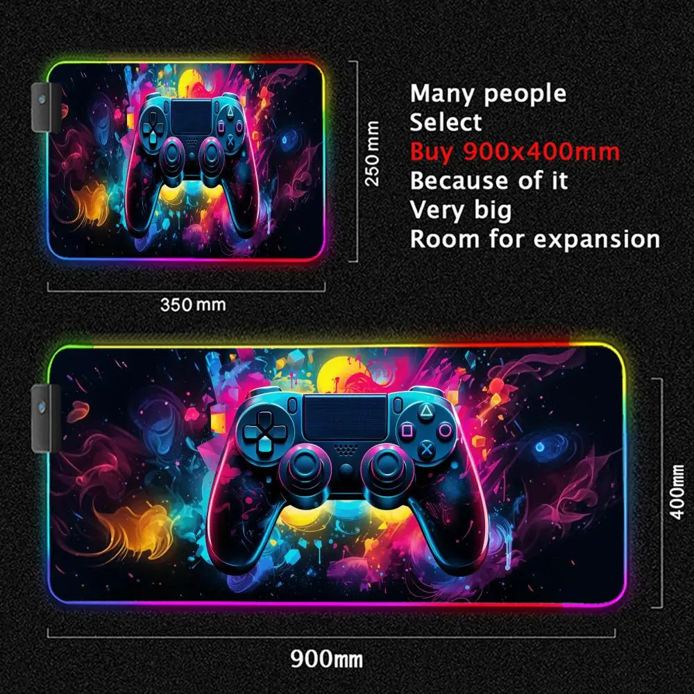 GamePad XXL RGB Desk Mat