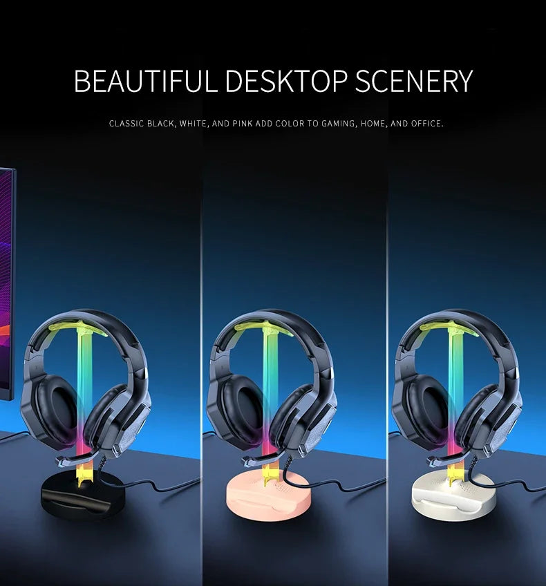 AuraStand RGB Desktop Headset Stand
