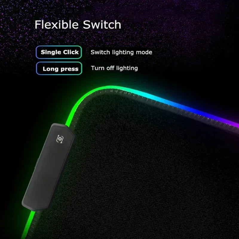 KittyGlow RGB Gaming Desk Mat