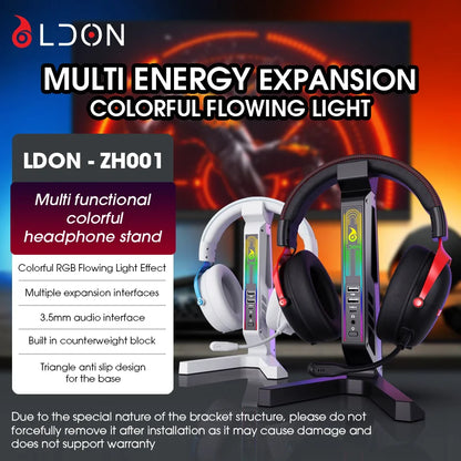 SoundSync RGB Headset Stand
