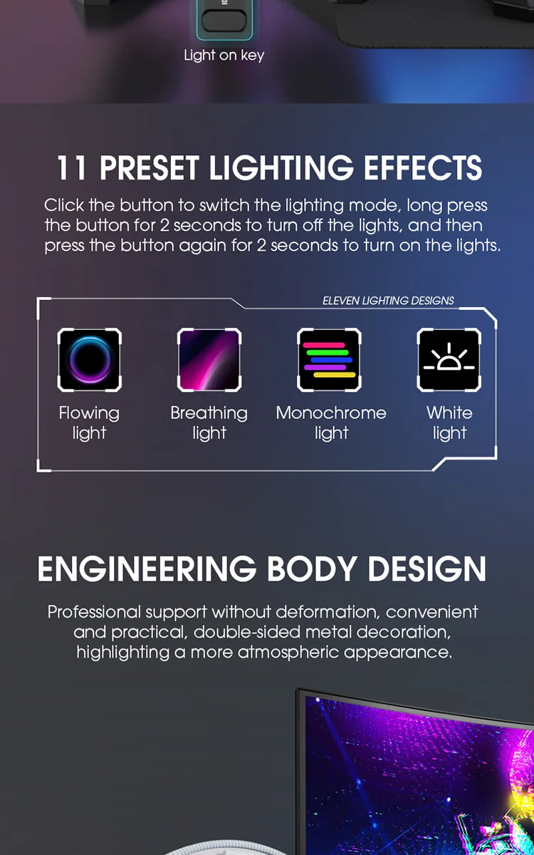 SoundSync RGB Headset Stand
