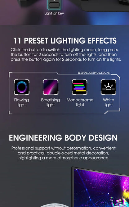 SoundSync RGB Headset Stand