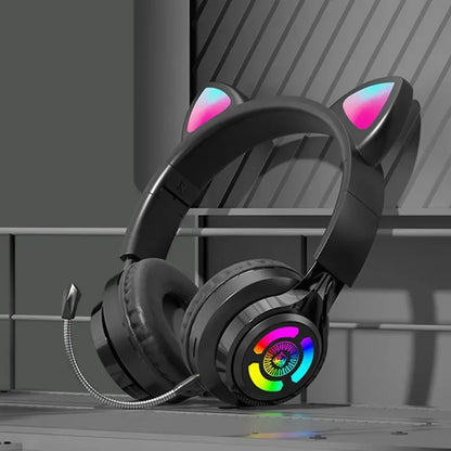 NekoSound RGB Cat Ear Gaming Headset