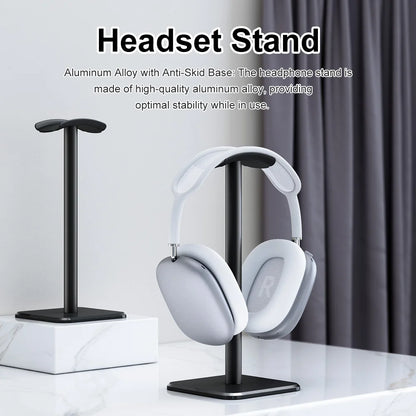 Headset Stand with Bracket - Universal Earphone Display