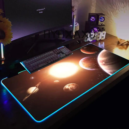 SolarSystem XXL RGB Gaming Desk Mat