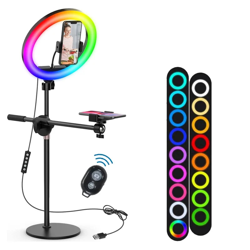 HaloRing Pro 10.5" RGB Desk Light