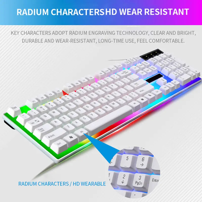 GameSync RGB Keyboard & Mouse Combo