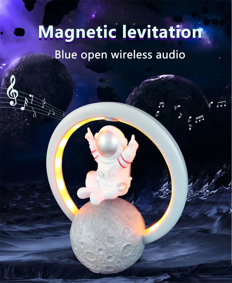 Magnetic Levitation Bluetooth Speaker with Astronaut