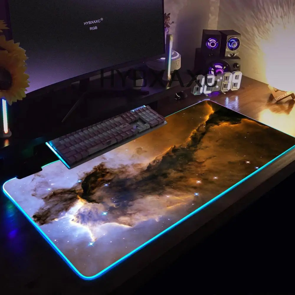 SolarSystem XXL RGB Gaming Desk Mat