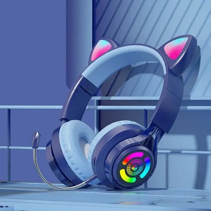 NekoSound RGB Cat Ear Gaming Headset
