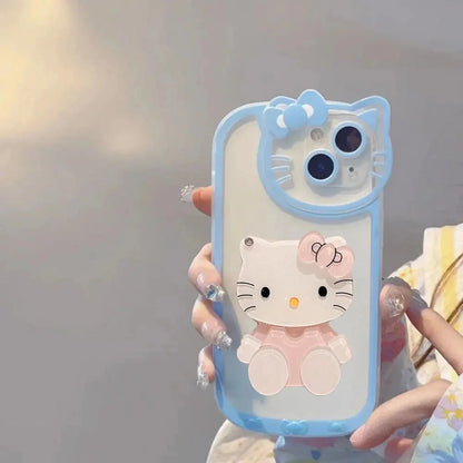 Sanrio Hello Kitty Phone Case with Mirror For iPhone